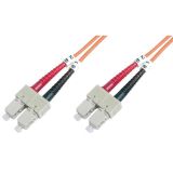Hyperline FC-D2-62-SC/PR-SC/PR-H-1M-LSZH-OR
